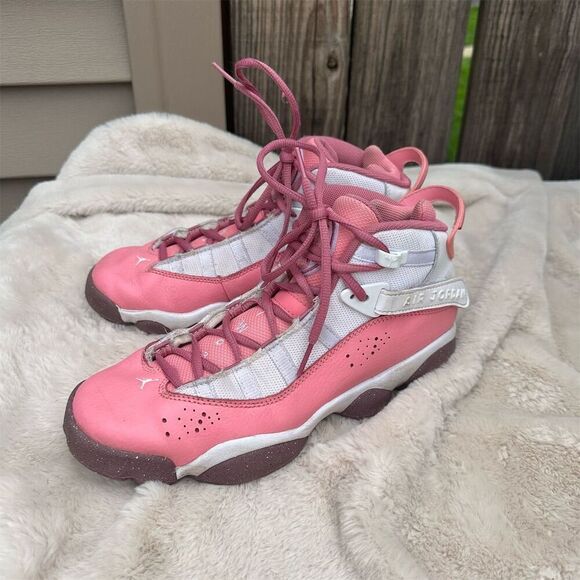 Jordan 6 Rings Big Kids' Shoes Multicolor Size 7Y Sneaker Athletic - Picture 1 of 8